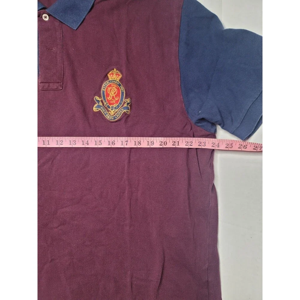 Vintage Polo Ralph Lauren XXL  Rugby Shirt Men’s Cup Team Crest #4
